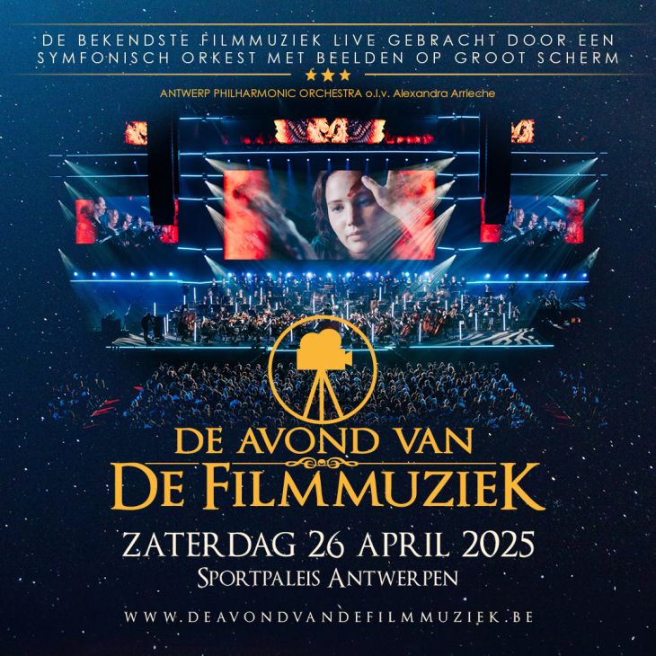 Eerste keer 'De Avond van de Filmmuziek' in het Sportpaleis